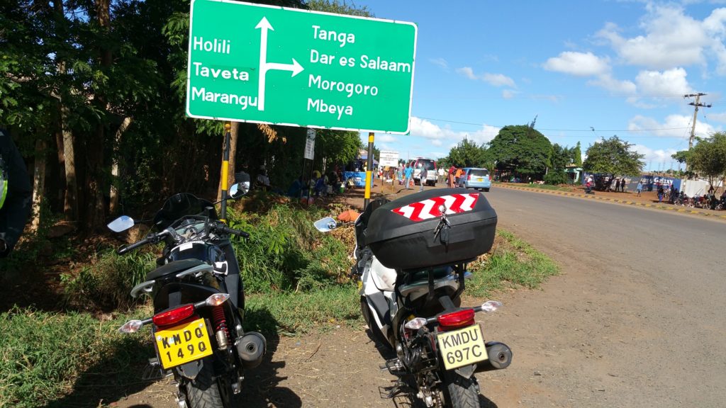 Motorcycle Ride from Nairobi to Arusha
