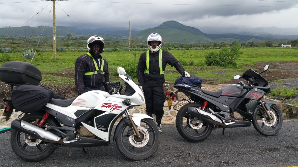 Motorcycle Ride from Nairobi to Arusha
